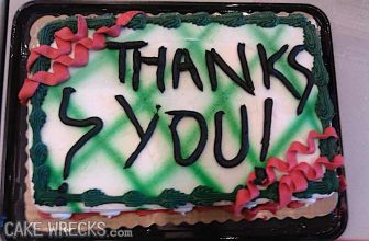 “Lang en bruin en jong en mooi, het meisje uit Ipanema gaat wandelen …” – Cake Wrecks